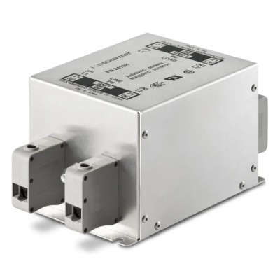 Schaffner Chassis Mount EMC Filter 100A 520V AC 250Hz Terminal Block 2 Phase FN2410H