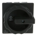 Siemens 3-Pole Panel Mount Isolator Switch, IP65, 125A, 45 kW, 690V AC 