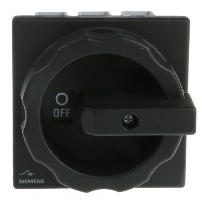 Siemens 3-Pole Panel Mount Isolator Switch, IP65, 125A, 45 kW, 690V AC 