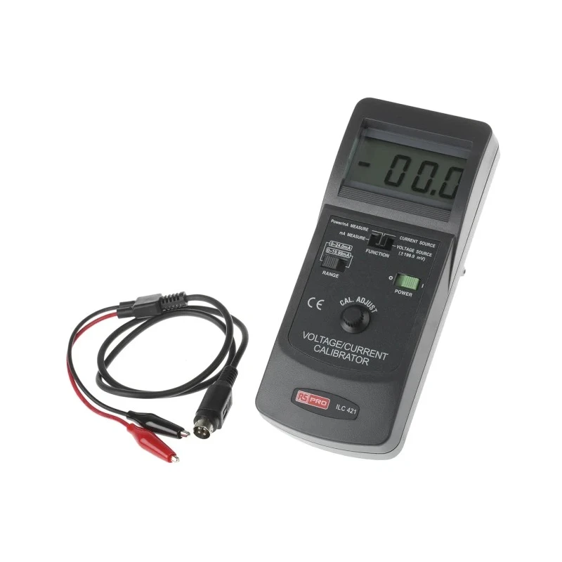RS PRO Current & Voltage Calibrator Max Voltage 199.9V DC 24mA CC421-G