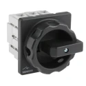 Siemens 3-Pole Panel Mount Isolator Switch IP65, 25A, 9.5 kW, 690V AC, Black Handle 