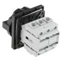 Siemens 3-Pole Panel Mount Isolator Switch IP65, 25A, 9.5 kW, 690V AC, Black Handle 