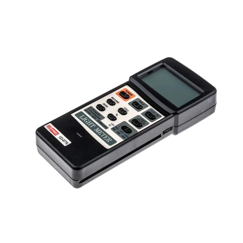 RS PRO Digital Light Meter 0lx to 50000 lx, ±(4% + 2d) Accuracy, Photodiode Sensor 123-8776