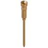 Mac 8 PD Series Straight Through Hole Socket Pin Solder 12A Beryllium Copper Alloy Gold Plated PD-2