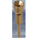 Mac 8 PD Series Straight Through Hole Socket Pin Solder 12A Current Gold Plated Beryllium Copper PD-10