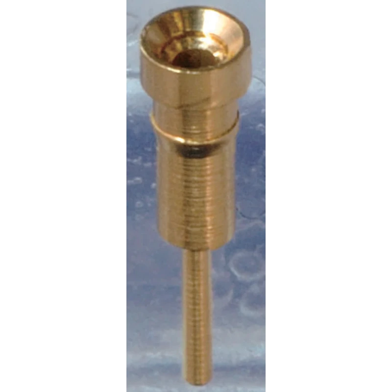 Mac 8 PD Series Straight Through Hole Socket Pin Solder 12A Current Gold Plated Beryllium Copper PD-10