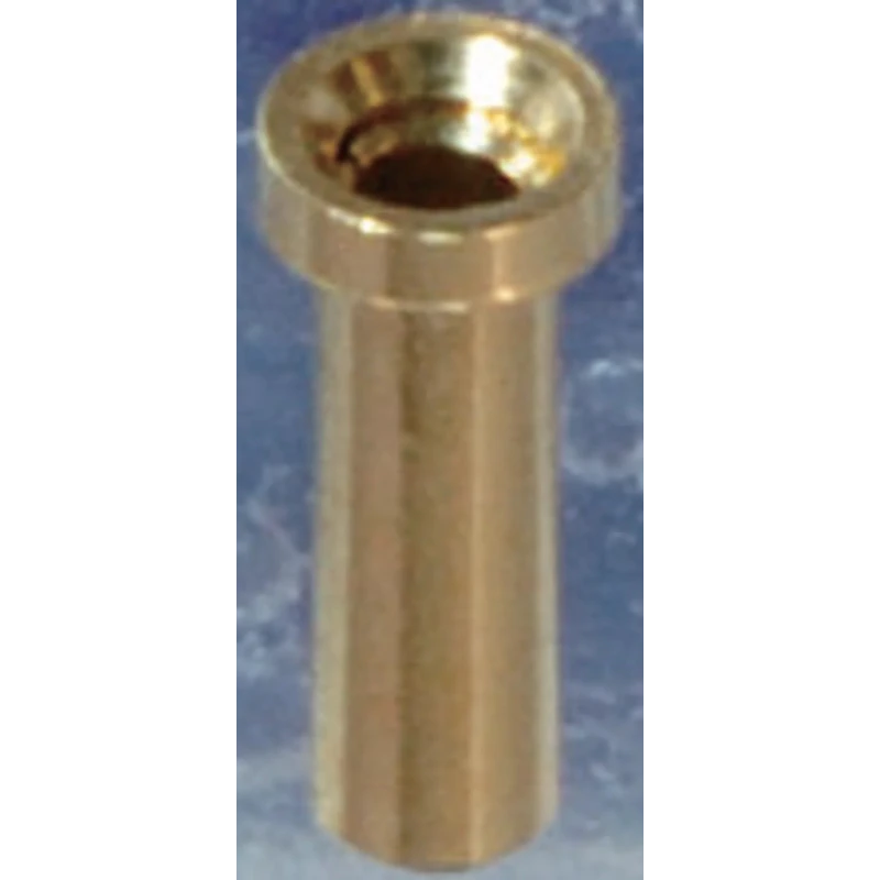 Mac 8 PD Series Straight Through Hole Socket Pin, 12A, 125V, Beryllium Copper Alloy Contact, Gold Plating, PD-70
