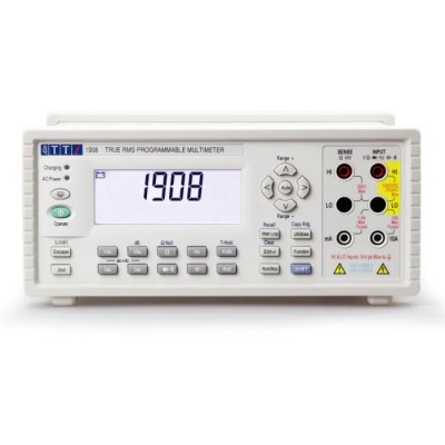 Aim-TTi Bench Multimeter True RMS 1000V DC, 10A AC/DC, Rechargeable Ni-MH Battery 1908