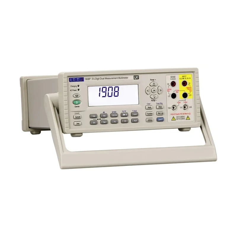 Aim-TTi Bench Multimeter True RMS 1000V DC, 10A AC/DC, Rechargeable Ni-MH Battery 1908