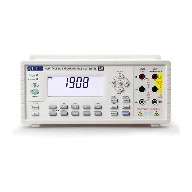 Aim-TTi Bench Multimeter True RMS 10 A AC, 10 A DC 1908P