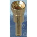 Mac 8 PD Series Straight Through Hole Socket Pin Solder 12A 125V Beryllium Copper Alloy Gold Plating PD-80