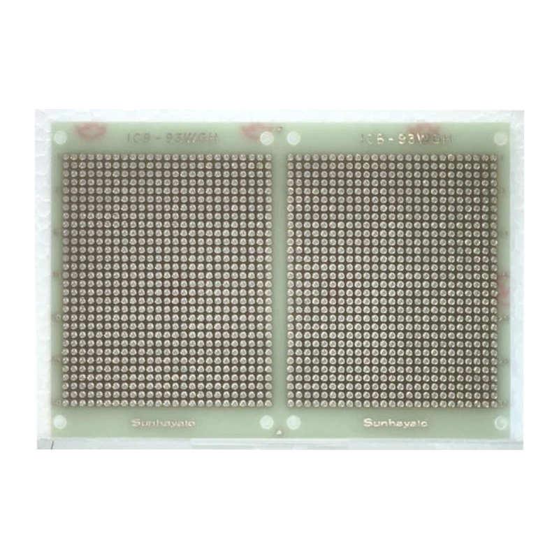 Sunhayato Matrix Board FR1 Phenol-Sided Paper 138mm x 95mm 1.6mm Thick 1mm Holes ICB-93W