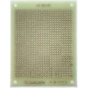 Sunhayato Matrix Board 1 mm Holes, 2.54 mm Pitch, 95 mm Length, 72 mm Width, Composite Epoxy Material ICB-93SG