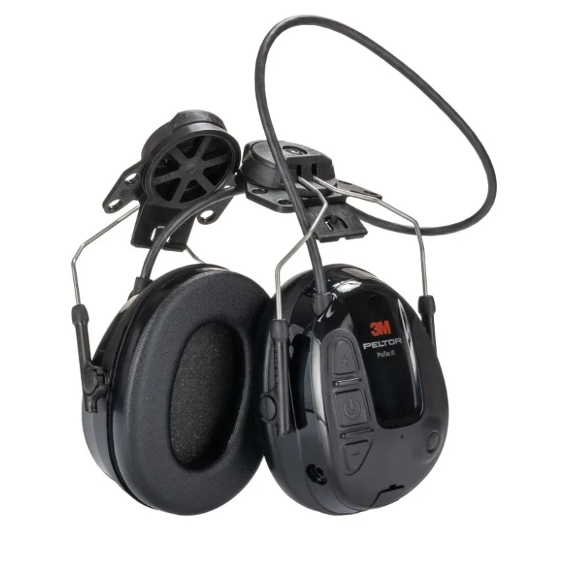 3M PELTOR ProTac III Listen Only Electronic Ear Defenders with Headband 25 dB Black MT13H220P3E