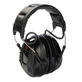 3M PELTOR ProTac III Listen Only Electronic Ear Defenders with Headband 26 dB Black MT13H220A