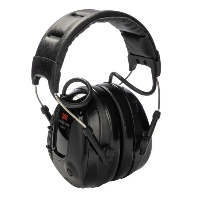 3M PELTOR ProTac III Listen Only Electronic Ear Defenders with Headband 26 dB Black MT13H220A