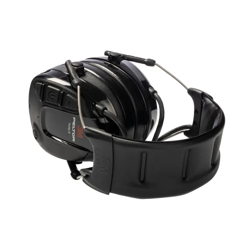 3M PELTOR ProTac III Listen Only Electronic Ear Defenders with Headband 26 dB Black MT13H220A