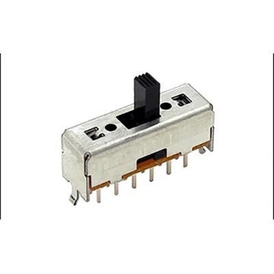 Alps Alpine Through Hole Slide Switch 4PDT Latching 100mA SSSU041700