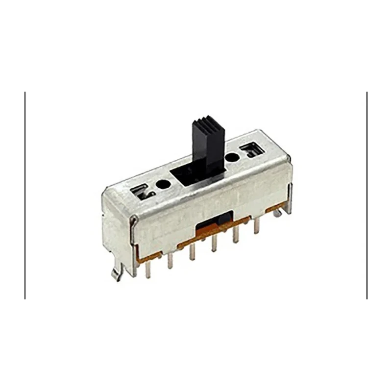 Alps Alpine Through Hole Slide Switch 4PDT Latching 100mA SSSU041700