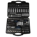 MTI 150-Piece 1/2 in, 1/4 in, 3/8 in Deep Impact Socket Standard Impact Socket Set 568-150