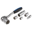 MTI 150-Piece 1/2 in, 1/4 in, 3/8 in Deep Impact Socket Standard Impact Socket Set 568-150