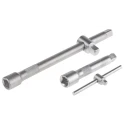 MTI 150-Piece 1/2 in, 1/4 in, 3/8 in Deep Impact Socket Standard Impact Socket Set 568-150