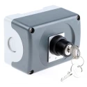 ABB Control Station Switch 22mm Cutout Diameter Plastic Enclosure IP66 Contact Configuration 2 NO 