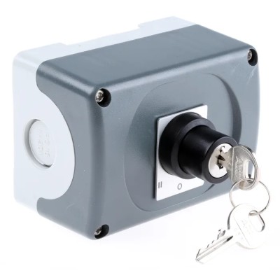 ABB Control Station Switch 22mm Cutout Diameter Plastic Enclosure IP66 Contact Configuration 2 NO 