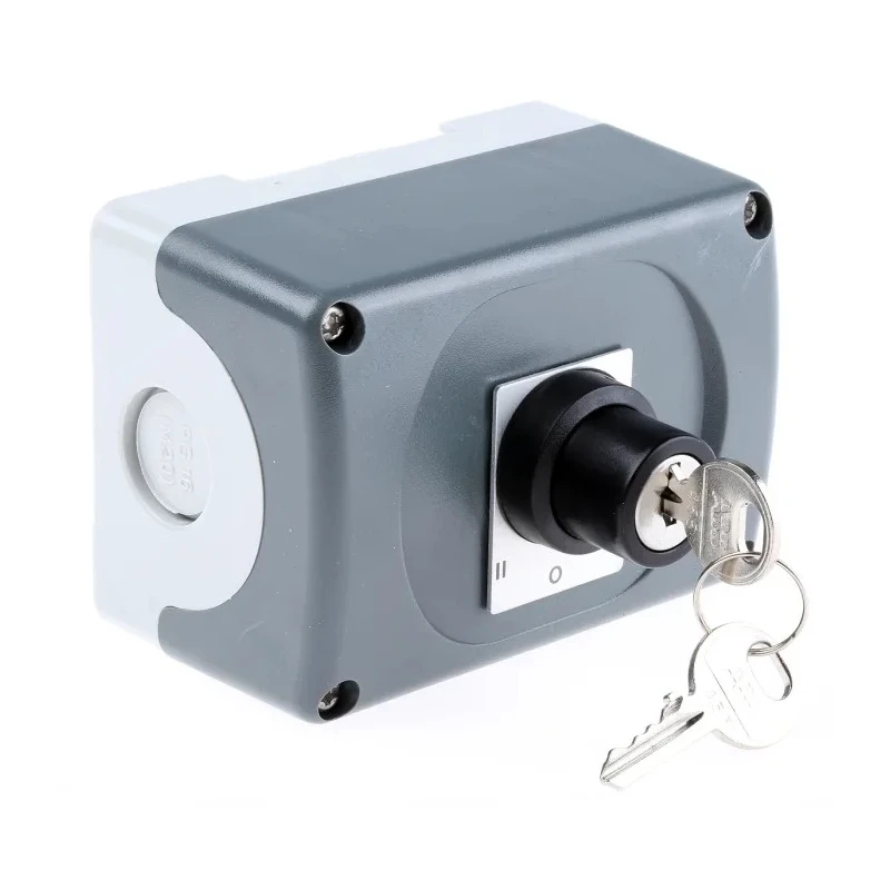 ABB Control Station Switch 22mm Cutout Diameter Plastic Enclosure IP66 Contact Configuration 2 NO 