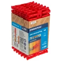 RawlPlug Red Plastic Wall Plug 28 mm Length R-U1-MIX-RED-288