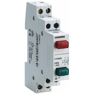 Siemens 230V Push Button Circuit Trip 20A Current Rating SENTRON Series 5TE4 5TE4840