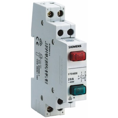 Siemens 230V Push Button Circuit Trip 20A Current Rating SENTRON Series 5TE4 5TE4840