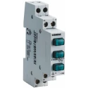 Siemens Panel Green LED Indicator 5TE Series 230V AC Metal Body IP20 Square Shape 