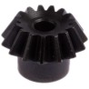 RS PRO Steel Bevel Gear, 6mm Bore, 15 Teeth, 1.5 Module, Gear Ratio 2:1, Steel Material 521-5976
