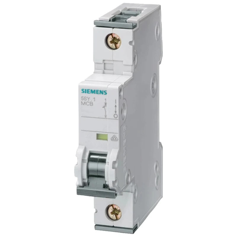 Siemens SENTRON Miniature Circuit Breaker 1-Pole 2A Type C 400V AC 60V DC 6 kA Breaking Capacity 5SY6102-7