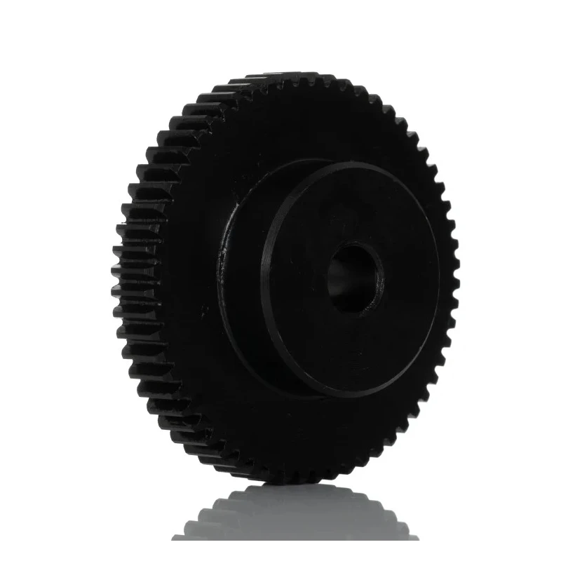 RS PRO Steel 60 Teeth Spur Gear 1 Module 10mm Bore 60 mm Pitch Diameter 35 mm Hub Diameter 521-6373