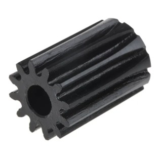 RS PRO Steel 12 Teeth Spur Gear 1.5 Module 8mm Bore 18 mm Pitch Diameter 21 mm Hub Diameter 15 mm Face Width 521-6395