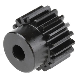 RS PRO Steel 18 Teeth Spur Gear 1.5 Module 8mm Bore 27mm Pitch Diameter 22mm Hub Diameter 521-6430
