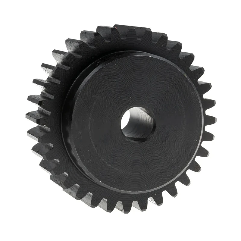 RS PRO Steel 32 Teeth Spur Gear, 2 Module, 12mm Bore, 64 mm Pitch Diameter, 50 mm Hub Diameter 521-6626