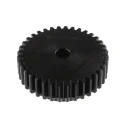 RS PRO Steel 36 Teeth Spur Gear, 2 Module, 12mm Bore, 72 mm Pitch Diameter, 55 mm Hub Diameter 521-6632