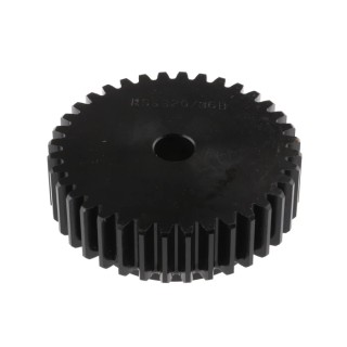 RS PRO Steel 36 Teeth Spur Gear, 2 Module, 12mm Bore, 72 mm Pitch Diameter, 55 mm Hub Diameter 521-6632