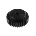 RS PRO Steel 36 Teeth Spur Gear, 2 Module, 12mm Bore, 72 mm Pitch Diameter, 55 mm Hub Diameter 521-6632