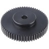 RS PRO Steel 60 Teeth Spur Gear 2 Module 15mm Bore 120 mm Pitch Diameter 60 mm Hub Diameter 521-6682