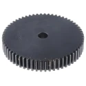 RS PRO Steel 60 Teeth Spur Gear 2 Module 15mm Bore 120 mm Pitch Diameter 60 mm Hub Diameter 521-6682