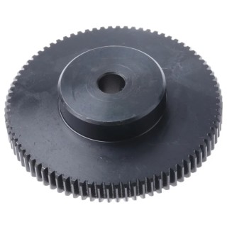 RS PRO Steel 80 Teeth Spur Gear 1 Module 10mm Bore 80mm Pitch Diameter 40mm Hub Diameter 521-6389