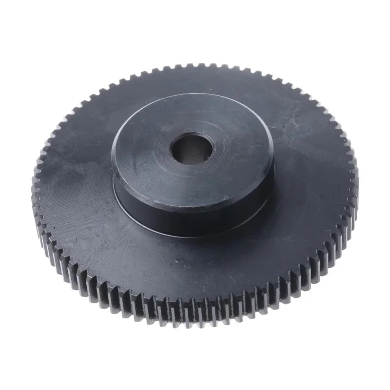 RS PRO Steel 80 Teeth Spur Gear 1 Module 10mm Bore 80mm Pitch Diameter 40mm Hub Diameter 521-6389