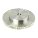 RS PRO Stainless Steel 100 Teeth Spur Gear, Module 1, 12mm Bore, 100mm Pitch Diameter, 60mm Hub Diameter 521-6806