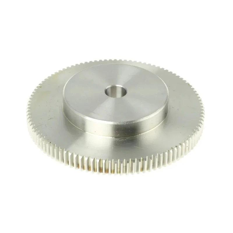RS PRO Stainless Steel 100 Teeth Spur Gear, Module 1, 12mm Bore, 100mm Pitch Diameter, 60mm Hub Diameter 521-6806