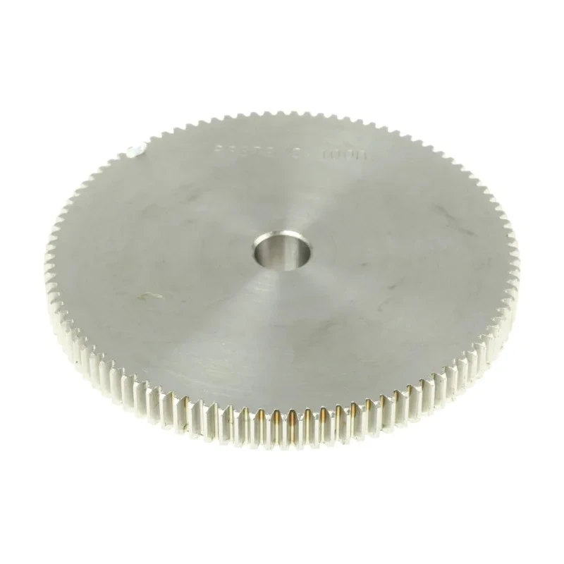 RS PRO Stainless Steel 100 Teeth Spur Gear, Module 1, 12mm Bore, 100mm Pitch Diameter, 60mm Hub Diameter 521-6806