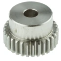 RS PRO Stainless Steel 30 Teeth Spur Gear, 1 Module, 8mm Bore, 30 mm Pitch Diameter, 25 mm Hub Diameter 521-6761